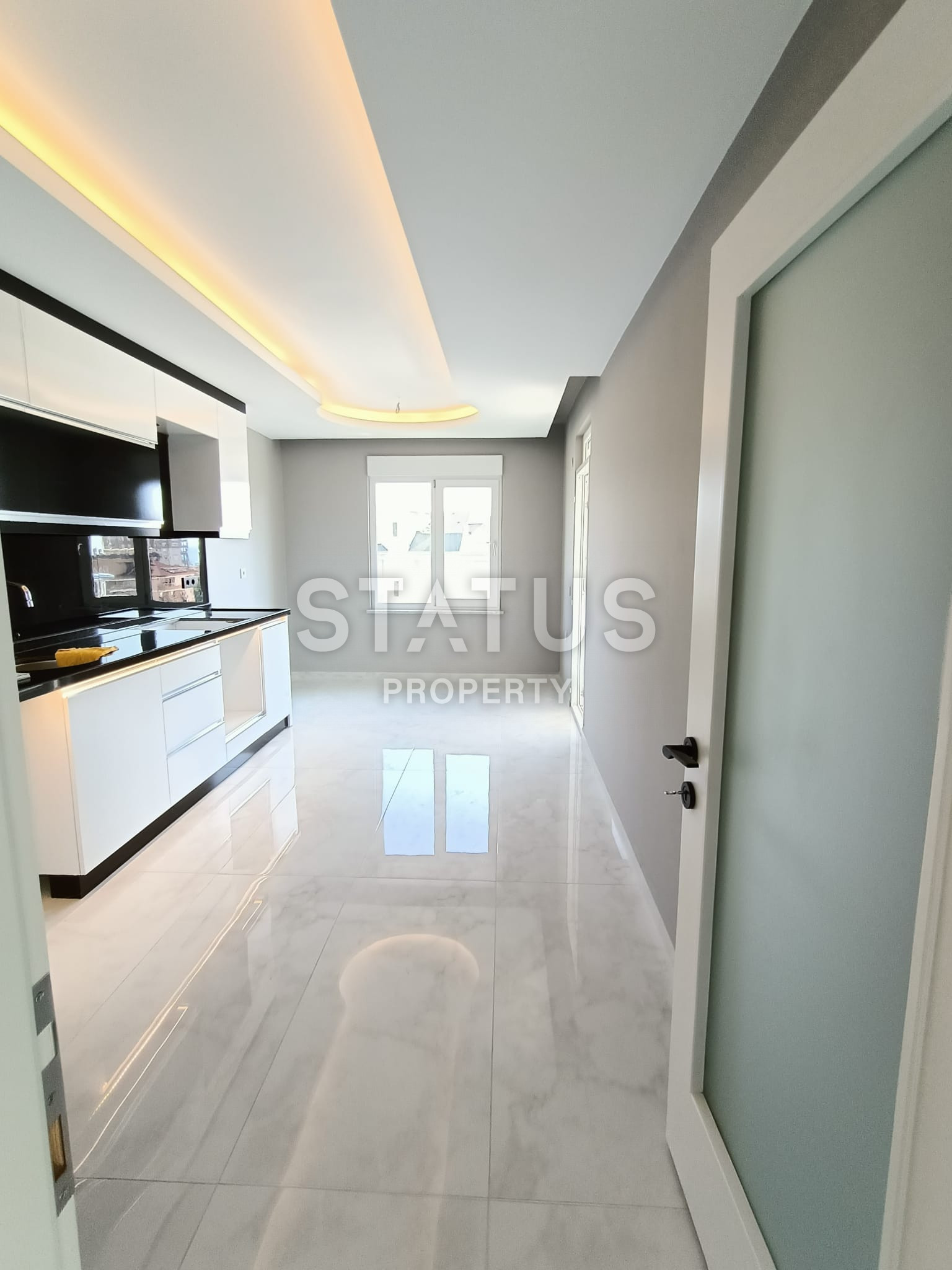 Трёхкомнатная просторная квартира в районе Джикджилли. 130м2 фото 11