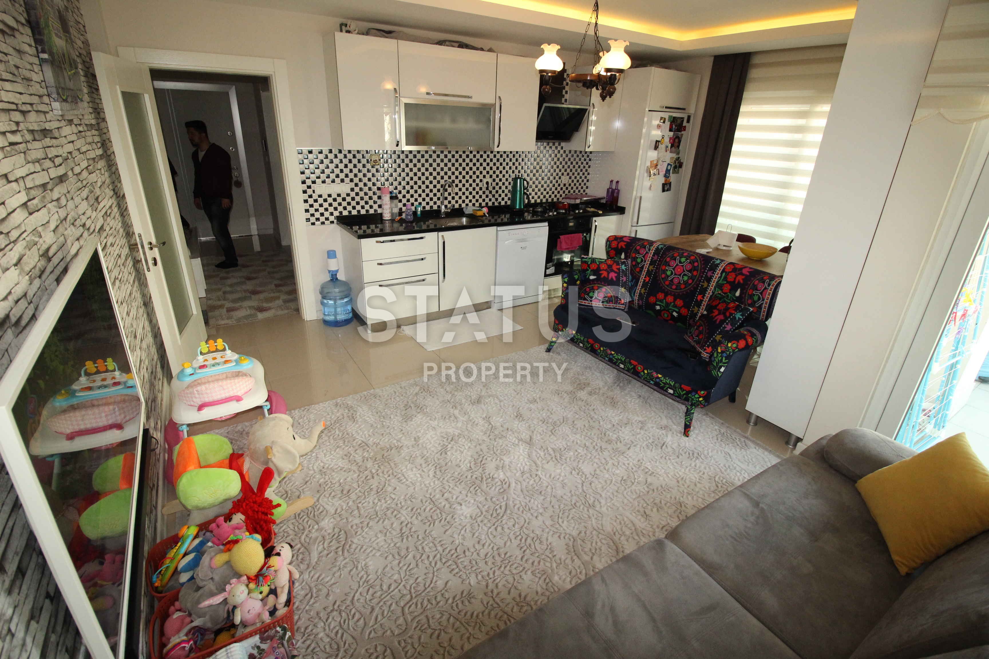 Двухкомнатная квартира в самом центре Аланьи! Ликвидный вариант! 65 кв. м. фото 10