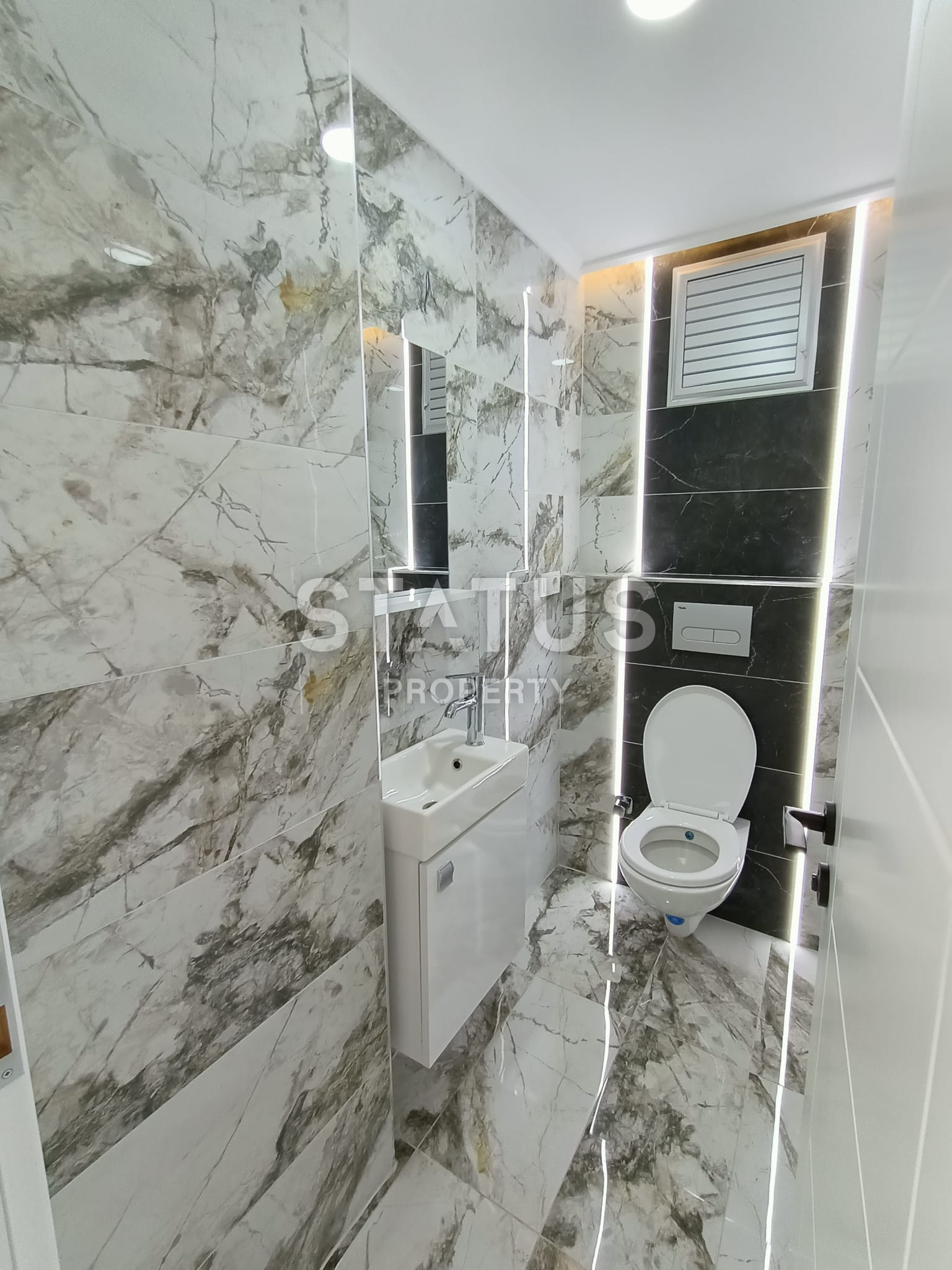 Трёхкомнатная просторная квартира в районе Джикджилли. 130м2 фото 23