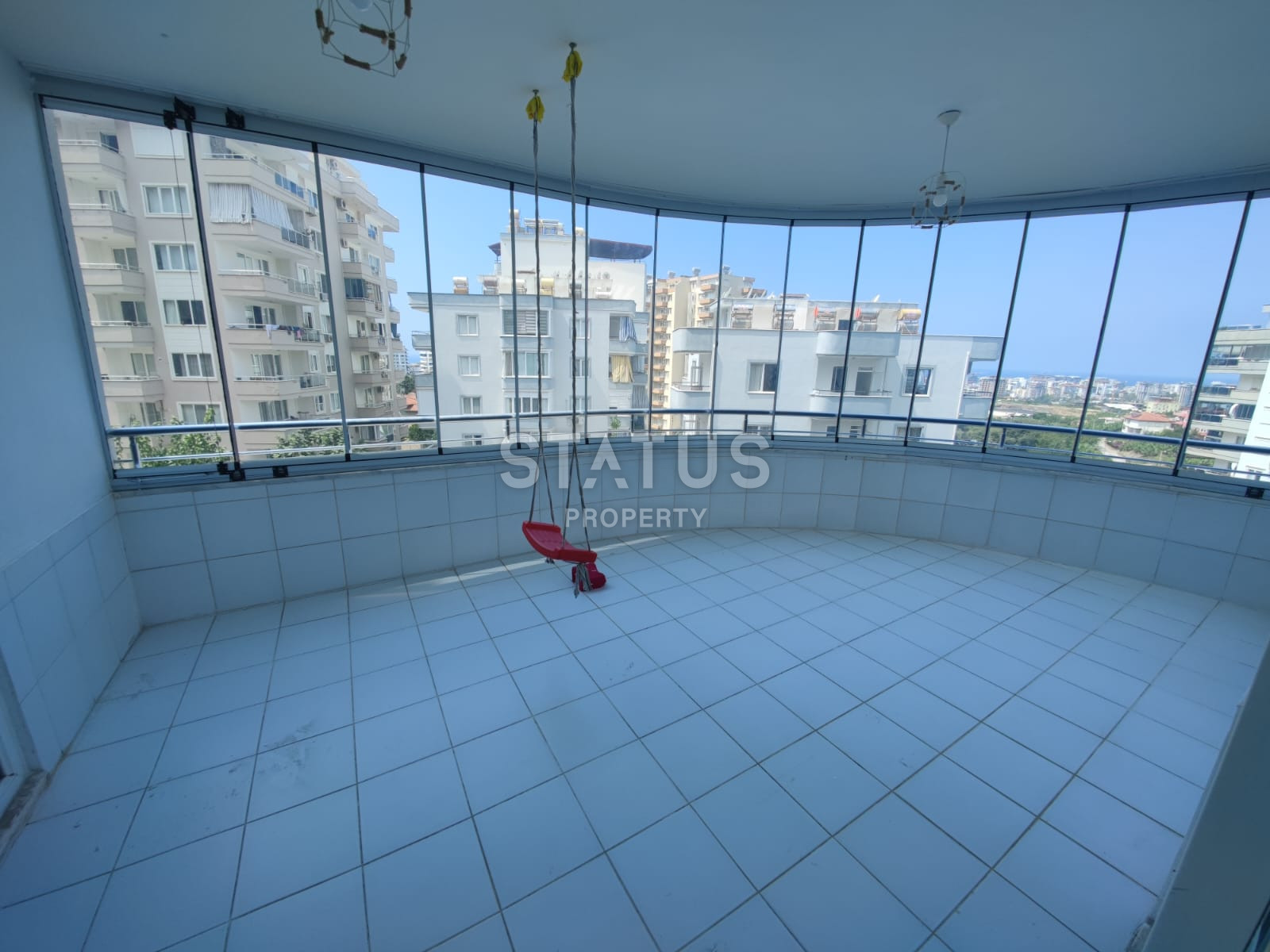 Трёхкомнатная квартира с видом на море в р-н Махмутлар, 120 м2 фото 11