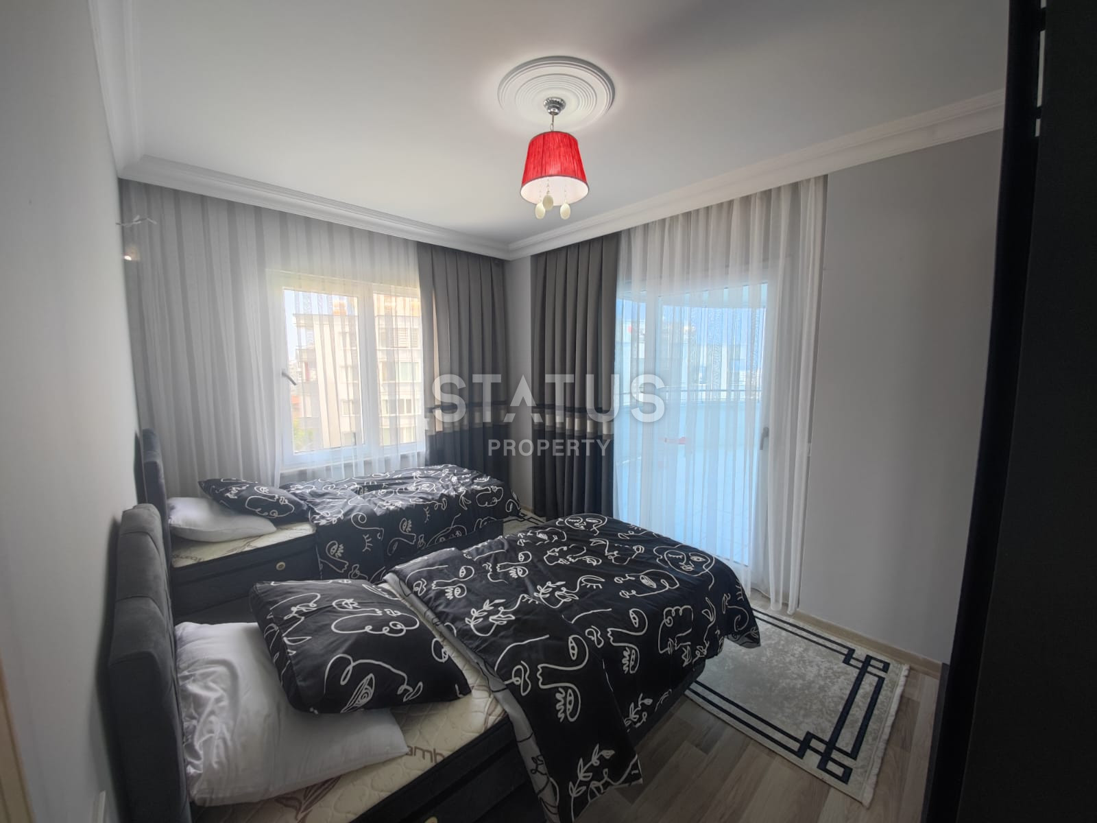 Трёхкомнатная квартира с видом на море в р-н Махмутлар, 120 м2 фото 15