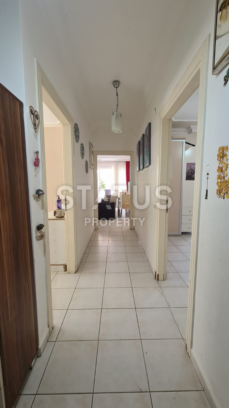 Three-room furnished apartment 300m from the sea in the Tosmur area. 100m2 фото 13