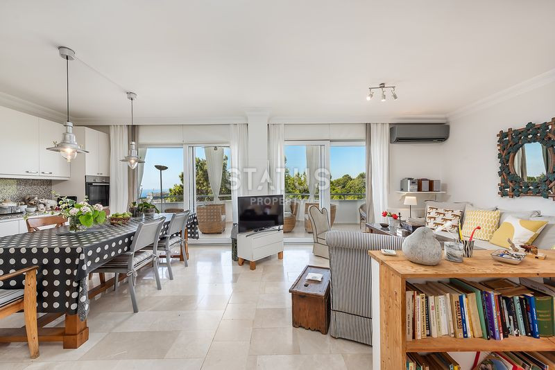 Трехкомнатные апартаменты с мебелью в ЖК с бассейном в районе Авсаллар. 95м2 фото 8