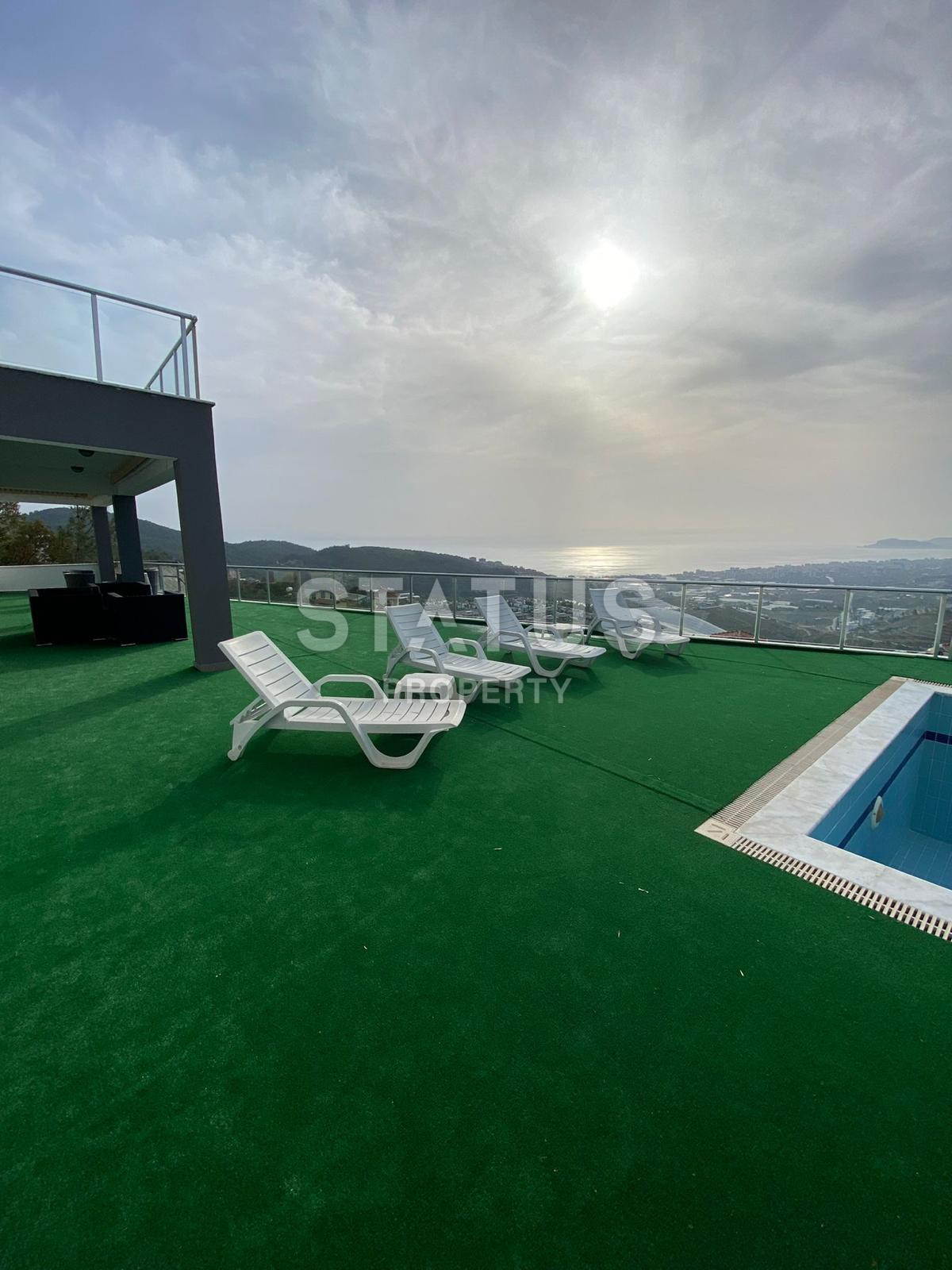 Вилла 5+2 в центре Алании с шикарным видом на море и крепость. 330м2 фото 17