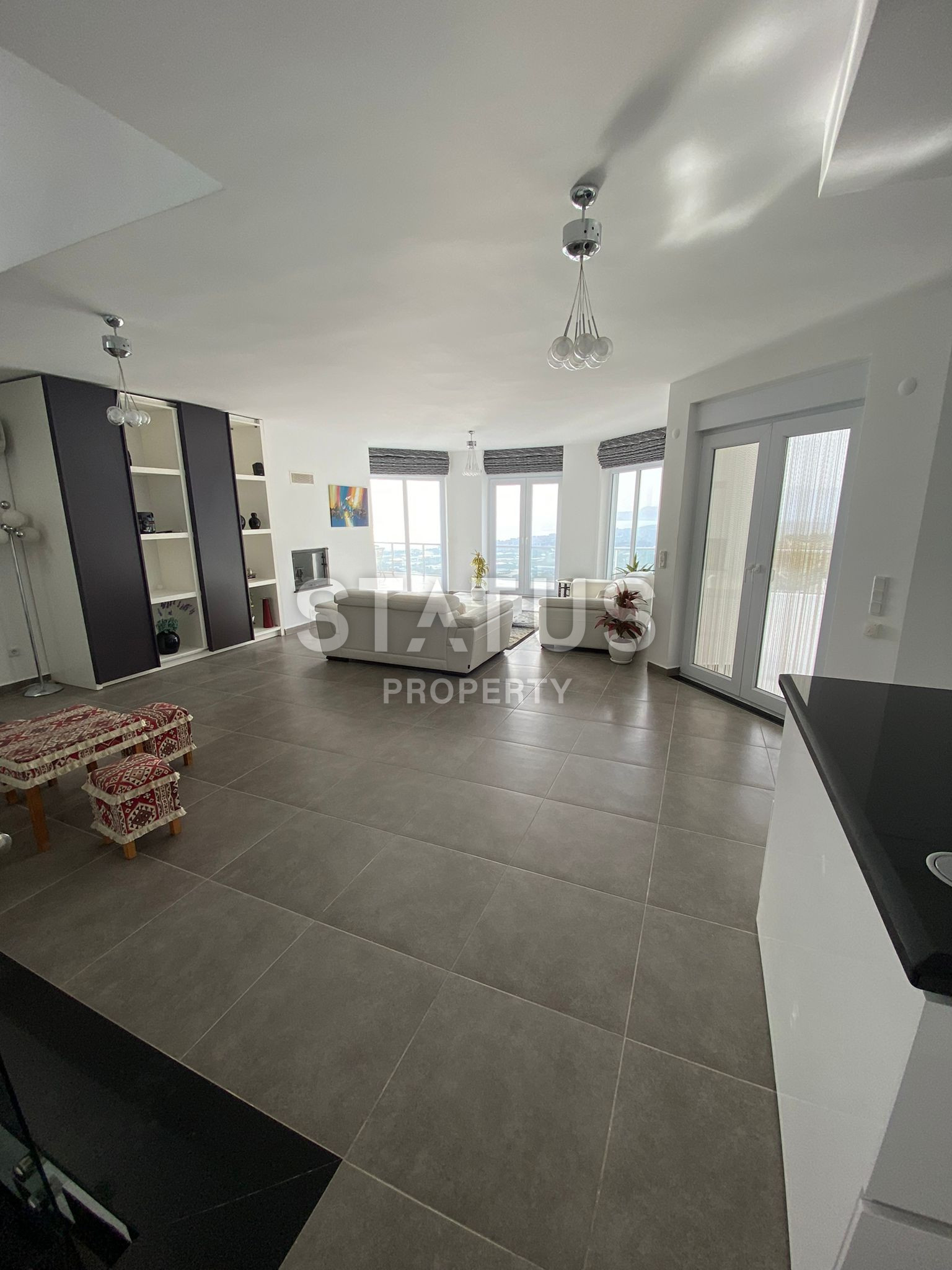 Вилла 5+2 в центре Алании с шикарным видом на море и крепость. 330м2 фото 22