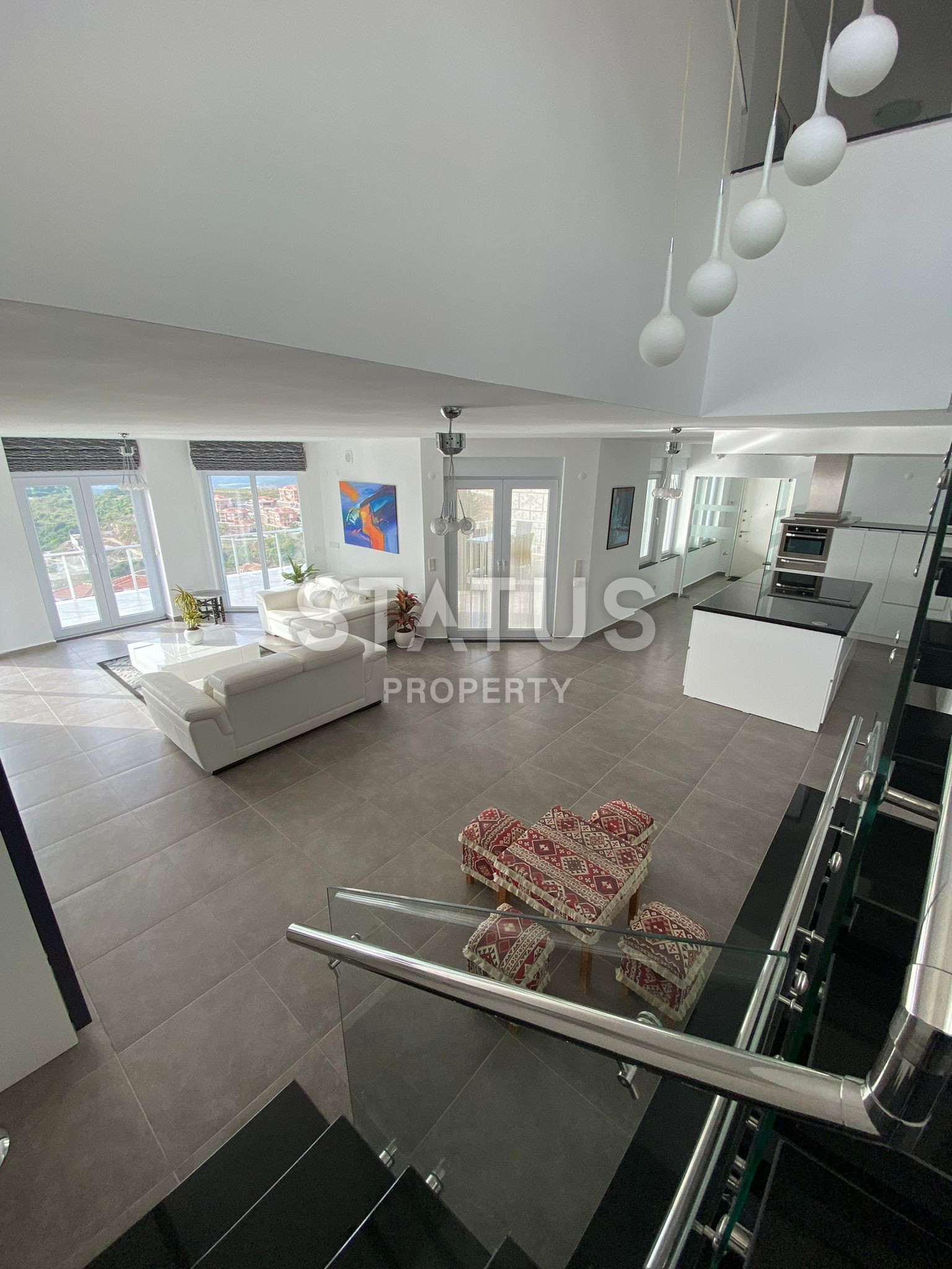 Вилла 5+2 в центре Алании с шикарным видом на море и крепость. 330м2 фото 23