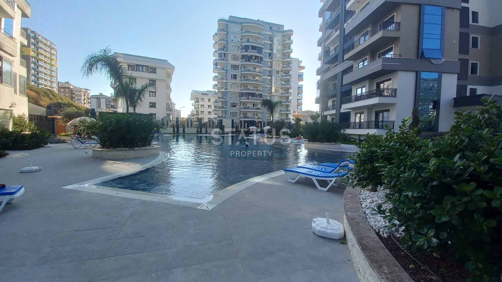 Апартаменты 1+1 в ЖК с отельной инфраструктурой в 600м от моря в Махмутларе. 50м2 фото 4