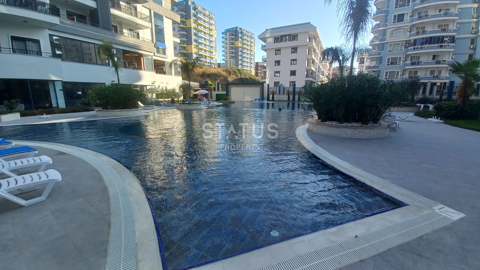 Апартаменты 1+1 в ЖК с отельной инфраструктурой в 600м от моря в Махмутларе. 50м2 фото 5