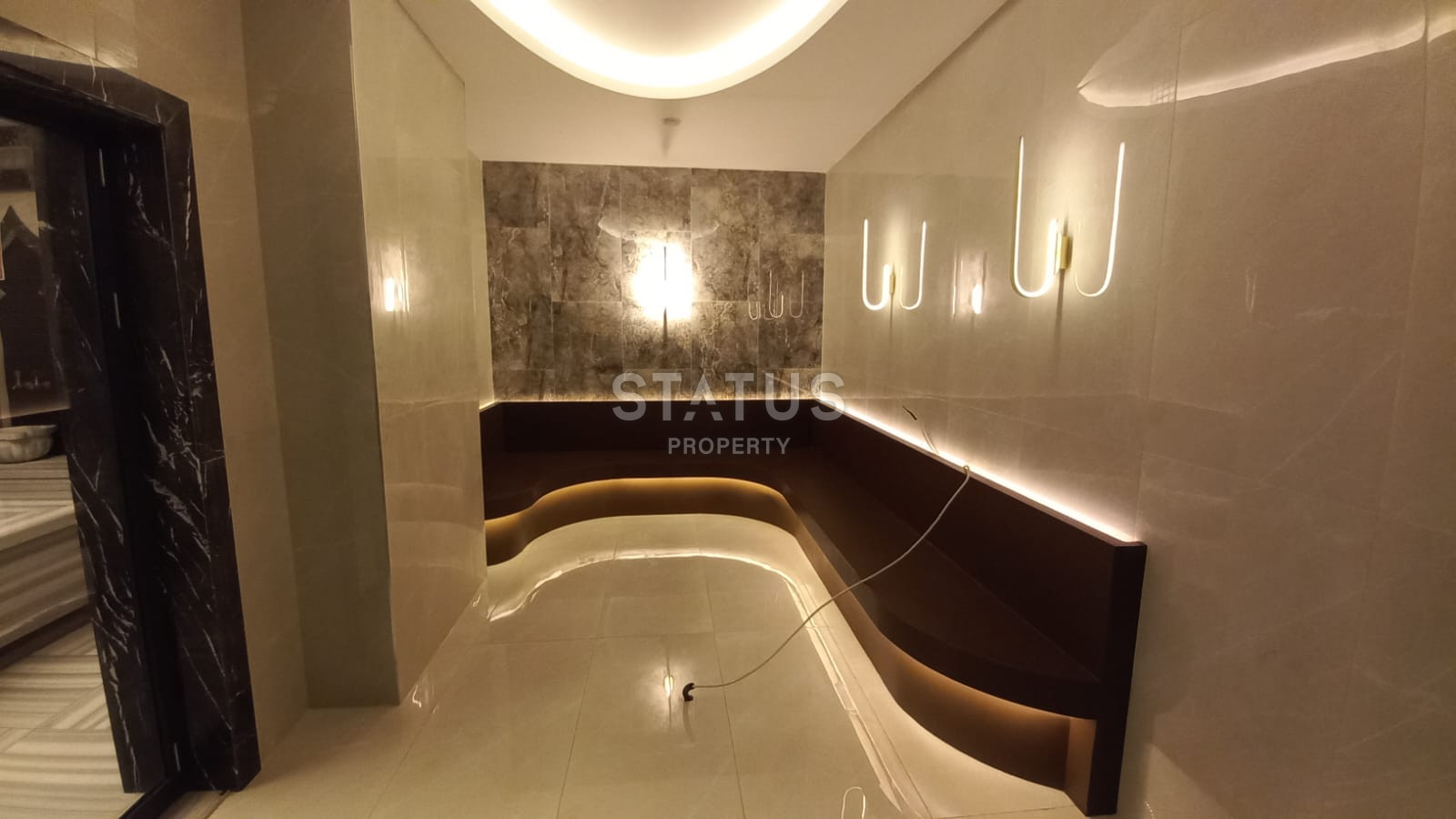 Апартаменты 1+1 в ЖК с отельной инфраструктурой в 600м от моря в Махмутларе. 50м2 фото 8