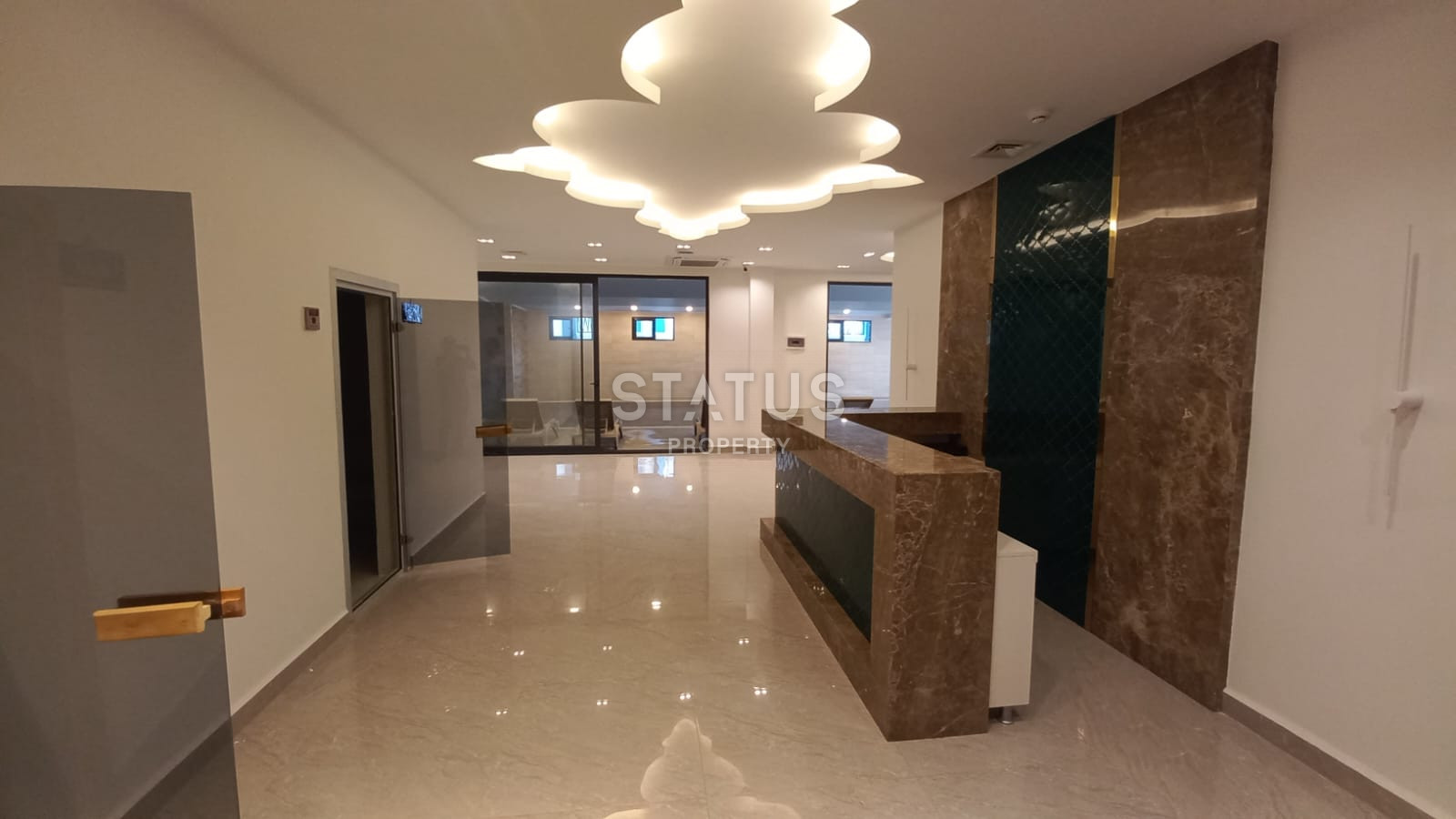 Апартаменты 1+1 в ЖК с отельной инфраструктурой в 600м от моря в Махмутларе. 50м2 фото 9