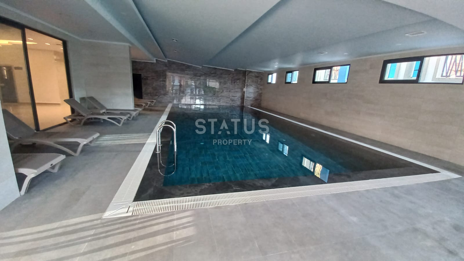 Апартаменты 1+1 в ЖК с отельной инфраструктурой в 600м от моря в Махмутларе. 50м2 фото 14