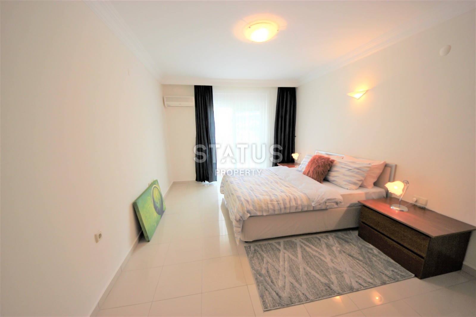 Очень просторная трёхкомнатная меблированная квартира в ЖК с богатой инфраструктурой в Махмутларе. 145м2 фото 17