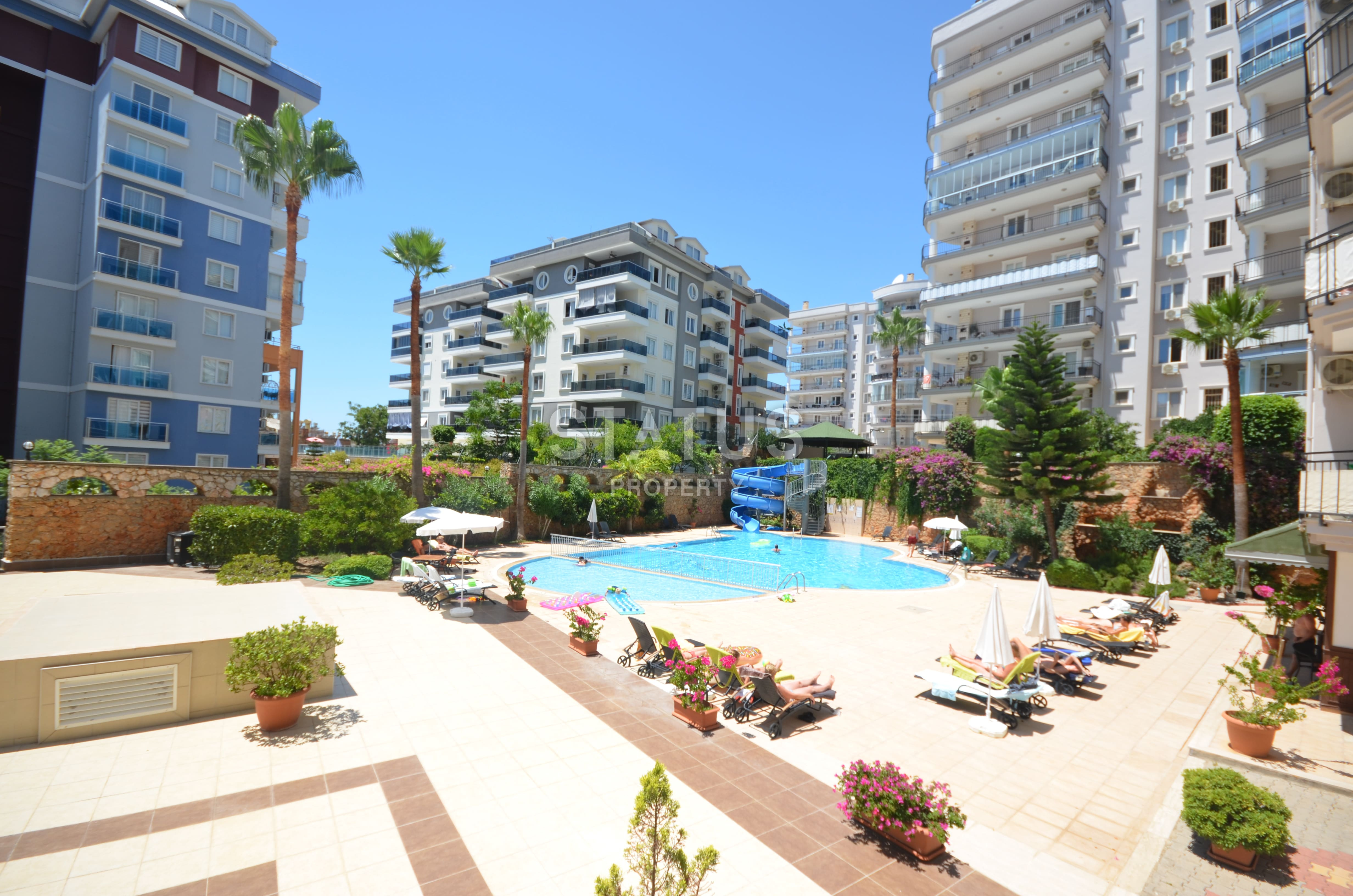 Furnished apartments 2+1 600m from the sea in a residential complex with infrastructure in Tosmur. 115m2 фото 3