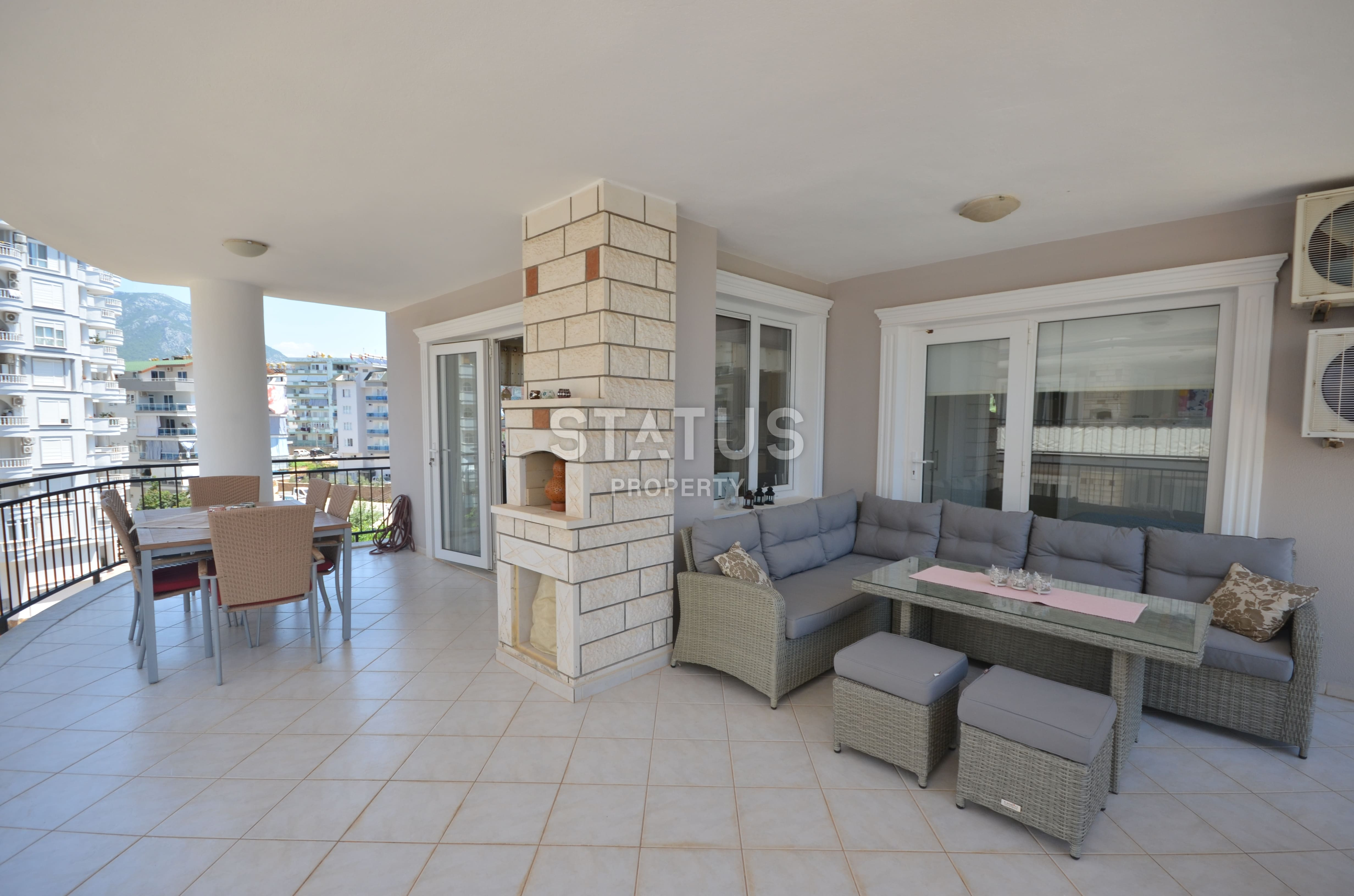 Furnished apartments 2+1 600m from the sea in a residential complex with infrastructure in Tosmur. 115m2 фото 17