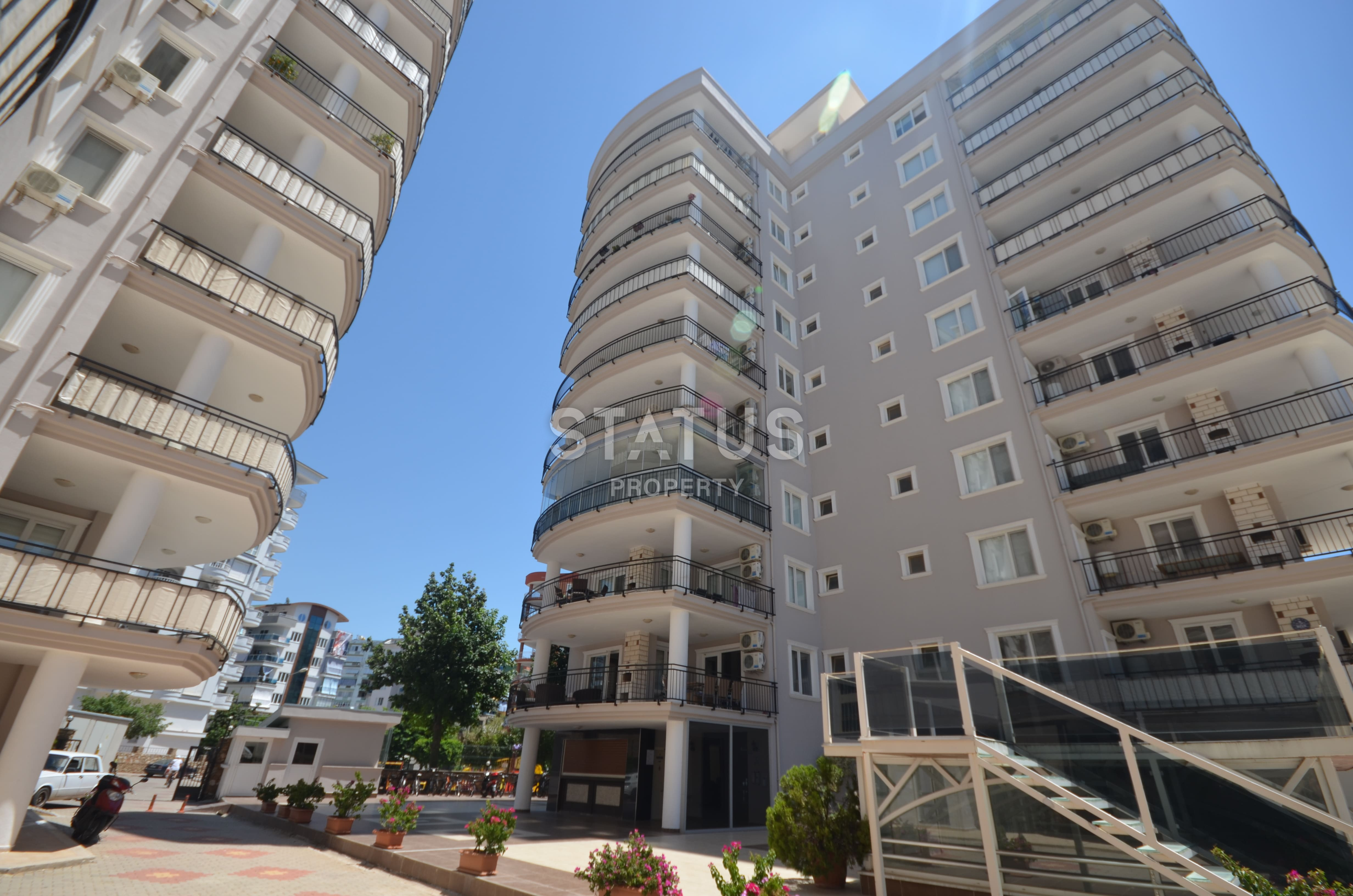 Furnished apartments 2+1 600m from the sea in a residential complex with infrastructure in Tosmur. 115m2 фото 24