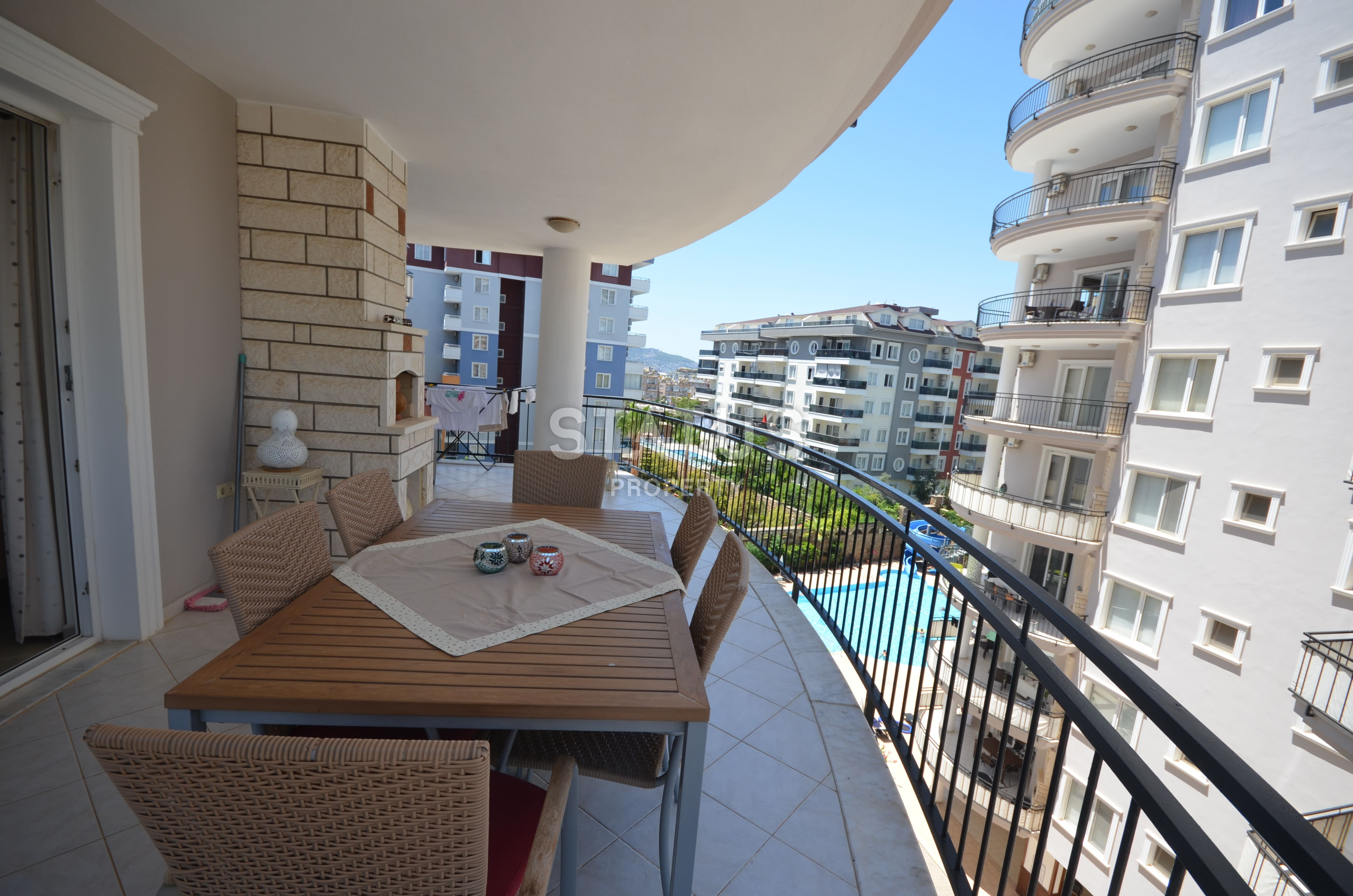 Furnished apartments 2+1 600m from the sea in a residential complex with infrastructure in Tosmur. 115m2 фото 25