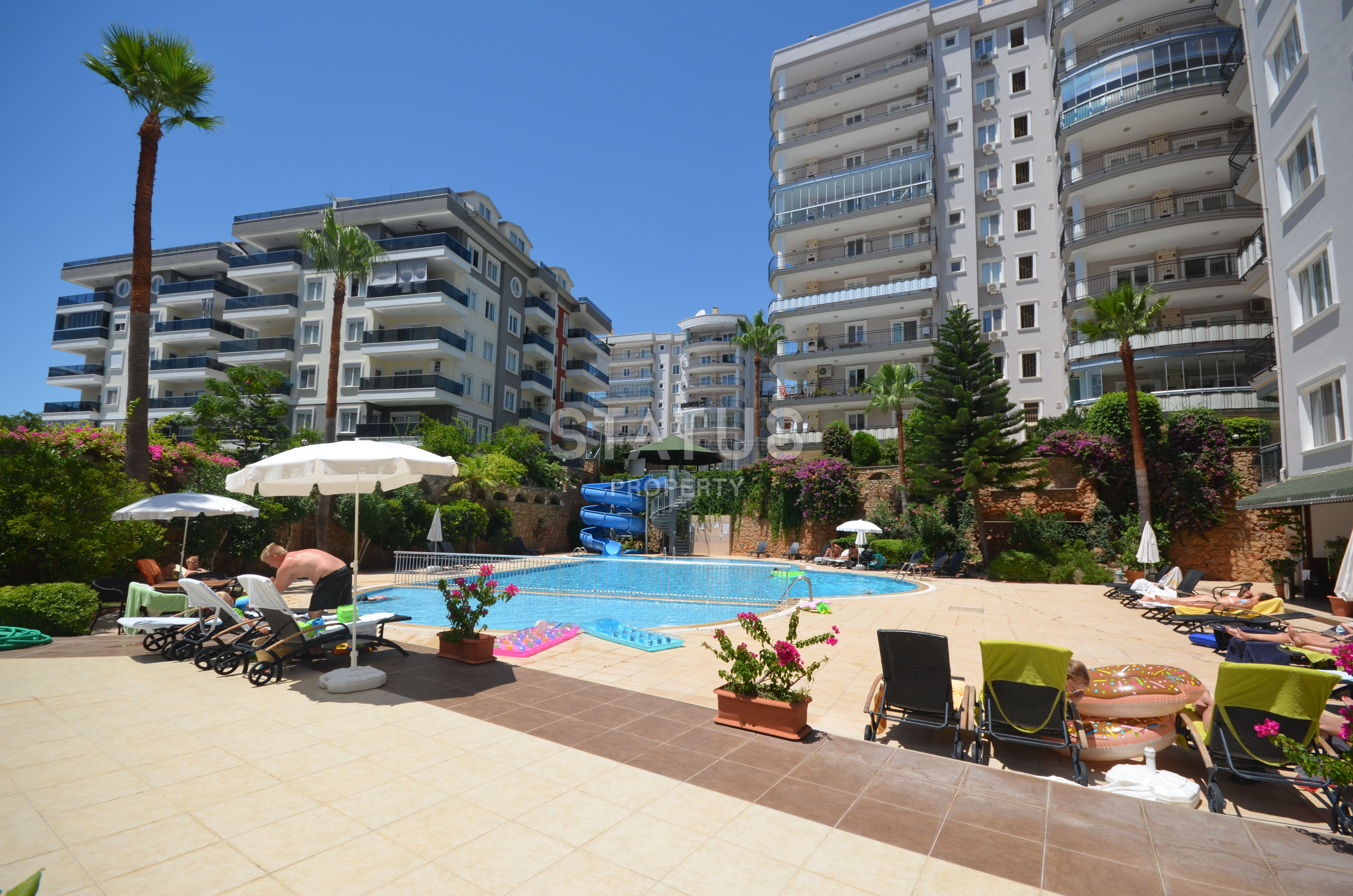 Furnished apartments 2+1 600m from the sea in a residential complex with infrastructure in Tosmur. 115m2 фото 29