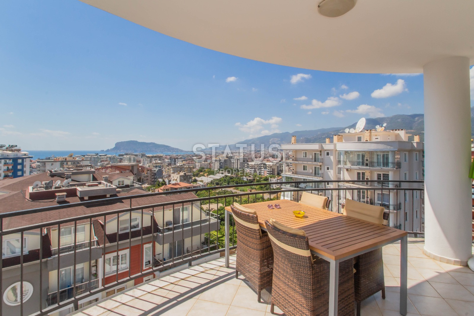 Апартаменты 2+1 с видом на  море в ЖК с инфраструктурой в Тосмуре. 125м2 фото 3