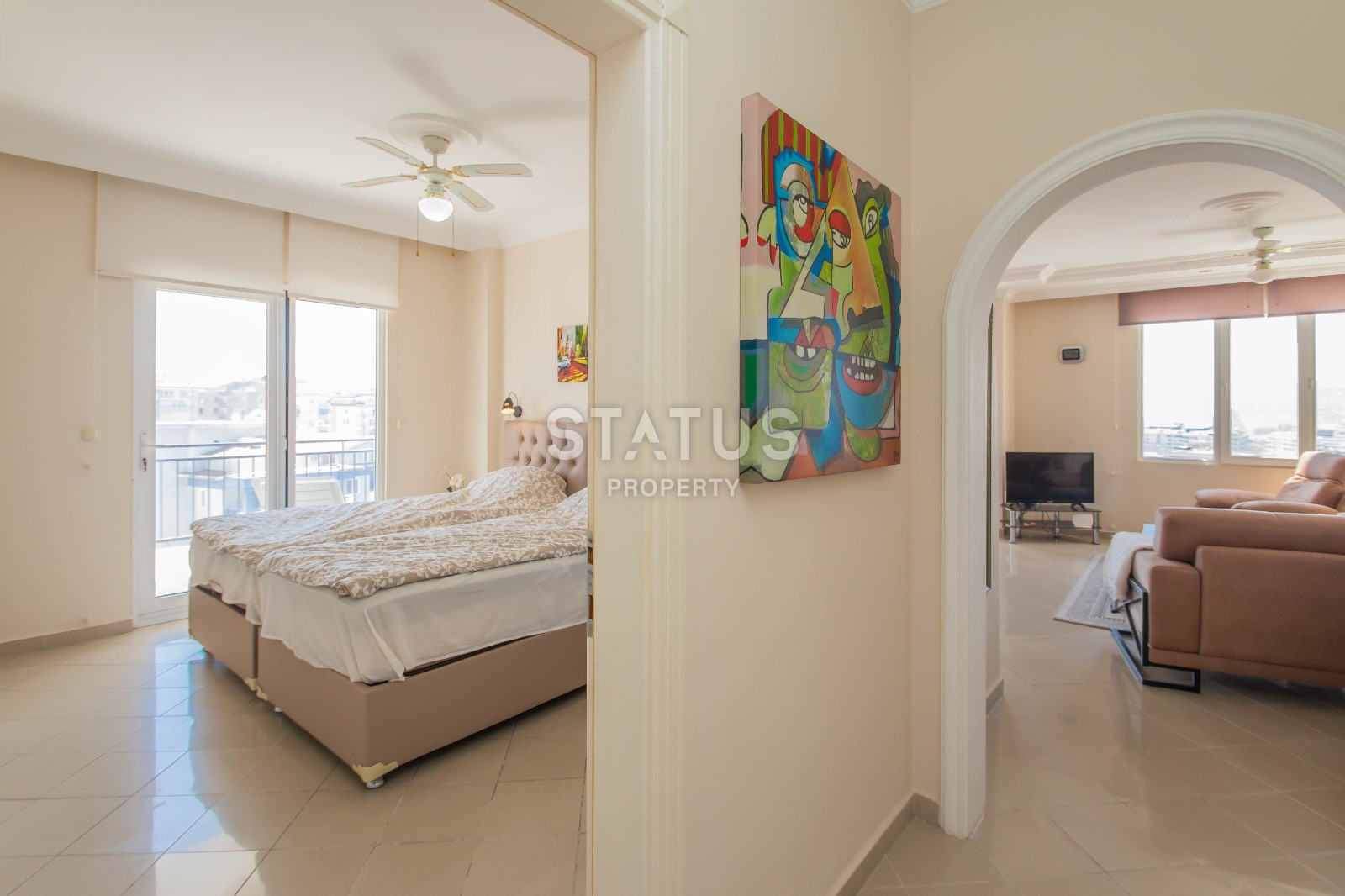 Апартаменты 2+1 с видом на  море в ЖК с инфраструктурой в Тосмуре. 125м2 фото 6