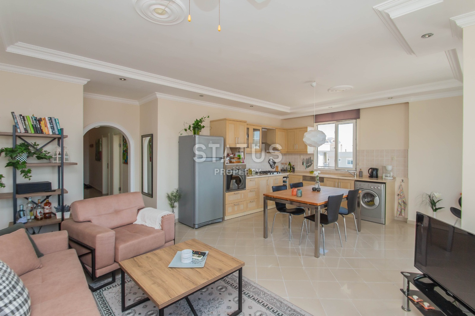 Апартаменты 2+1 с видом на  море в ЖК с инфраструктурой в Тосмуре. 125м2 фото 14