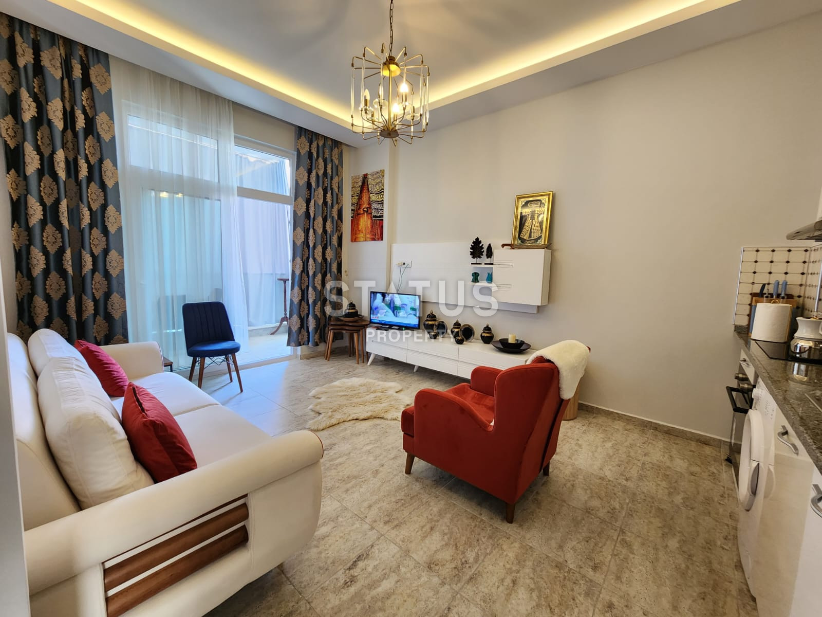 1+1 turnkey apartment 200m from the sea in Mahmutlare. 50m2 фото 3