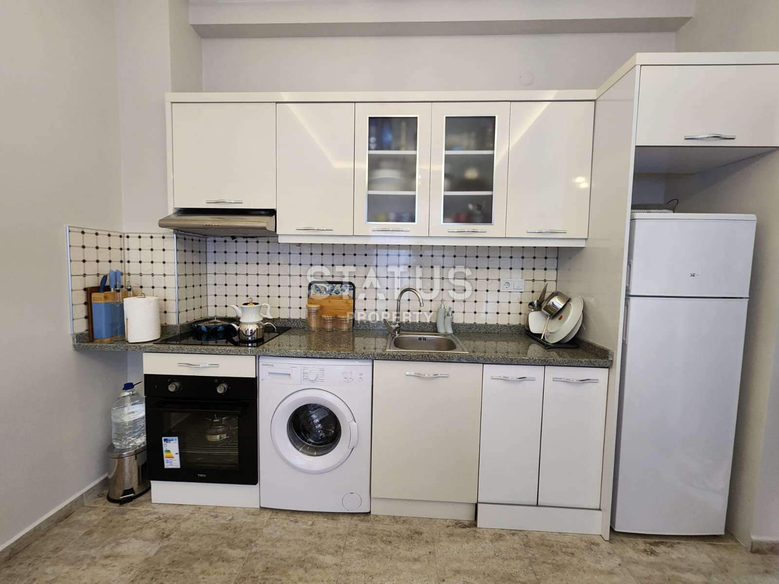 1+1 turnkey apartment 200m from the sea in Mahmutlare. 50m2 фото 12