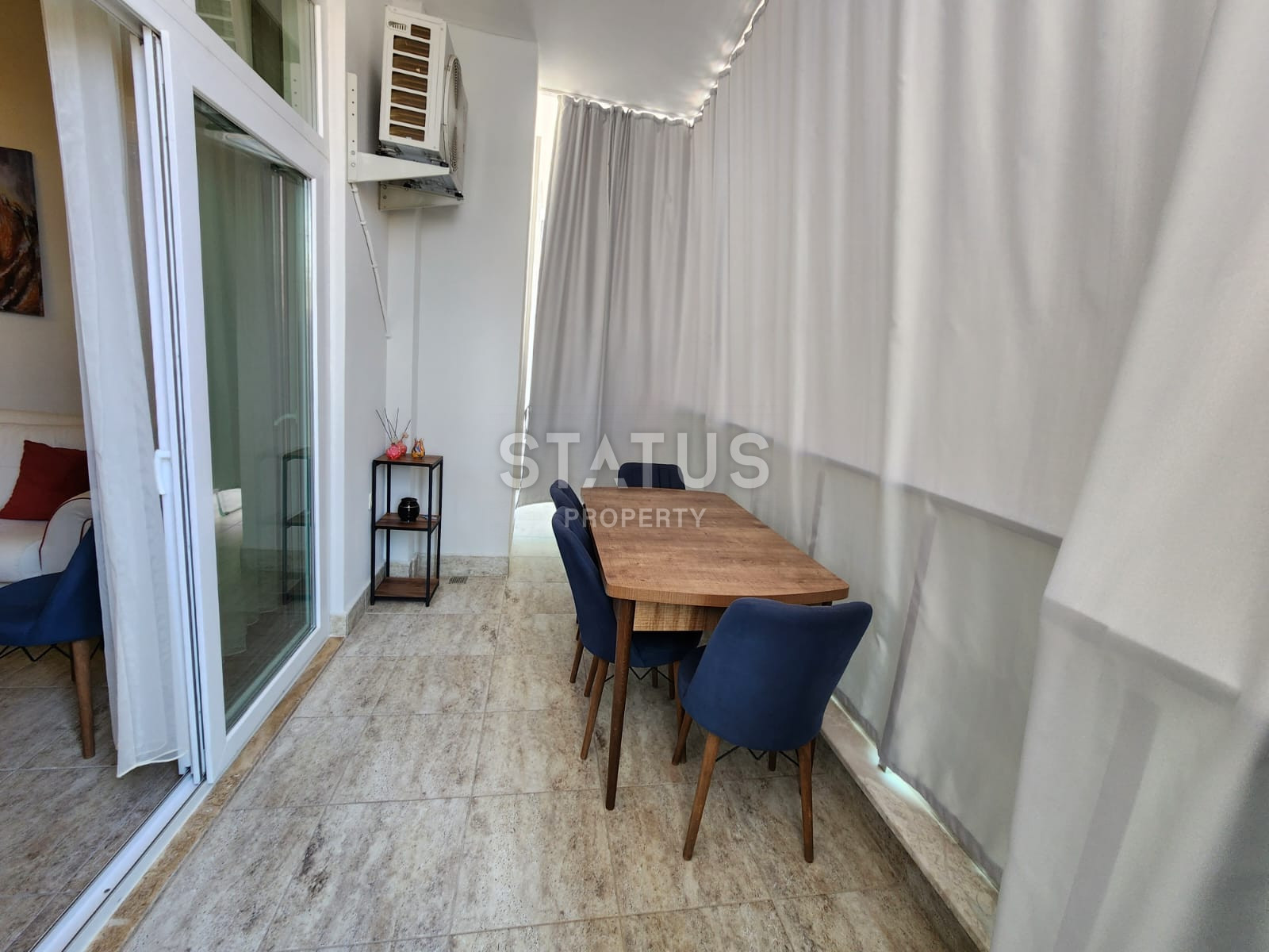 1+1 turnkey apartment 200m from the sea in Mahmutlare. 50m2 фото 15