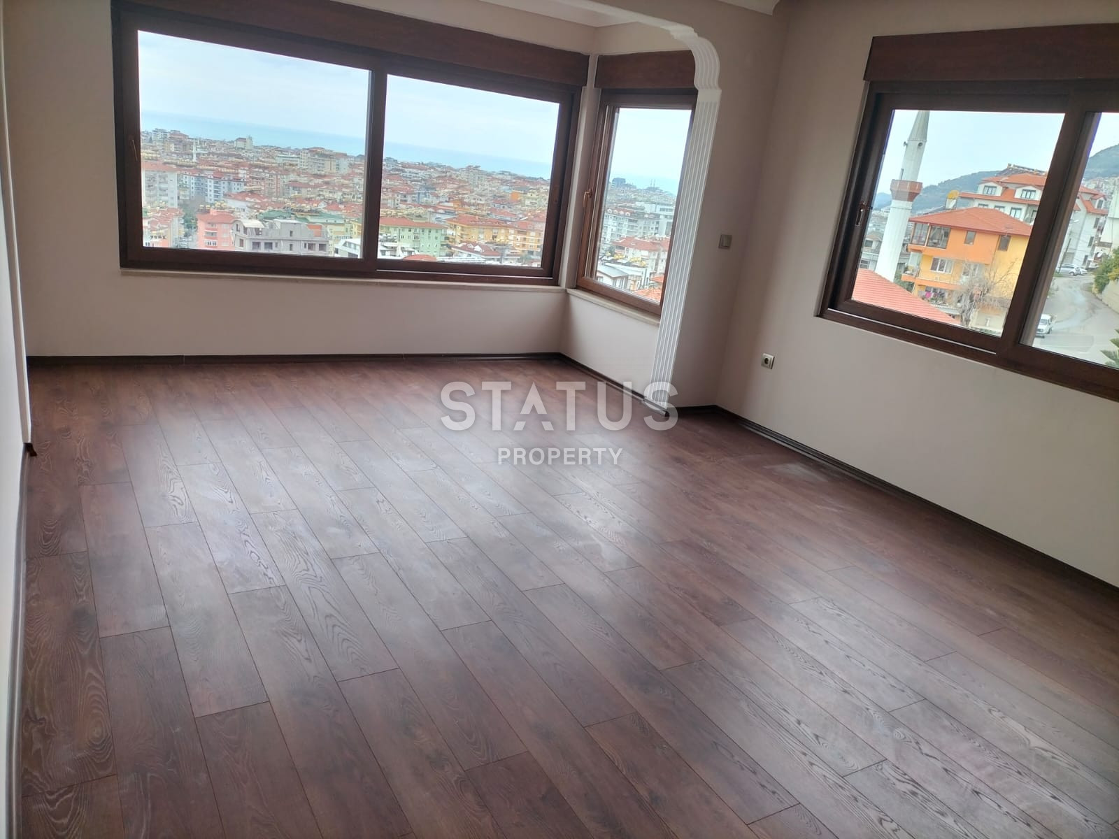 Дуплекс в центральной части Аланьи с видом на море в районе Буюкхасбахче. 140м2 фото 23