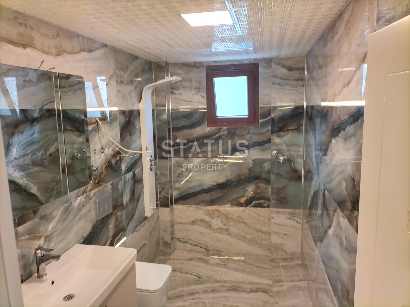 Дуплекс в центральной части Аланьи с видом на море в районе Буюкхасбахче. 140м2 фото 31