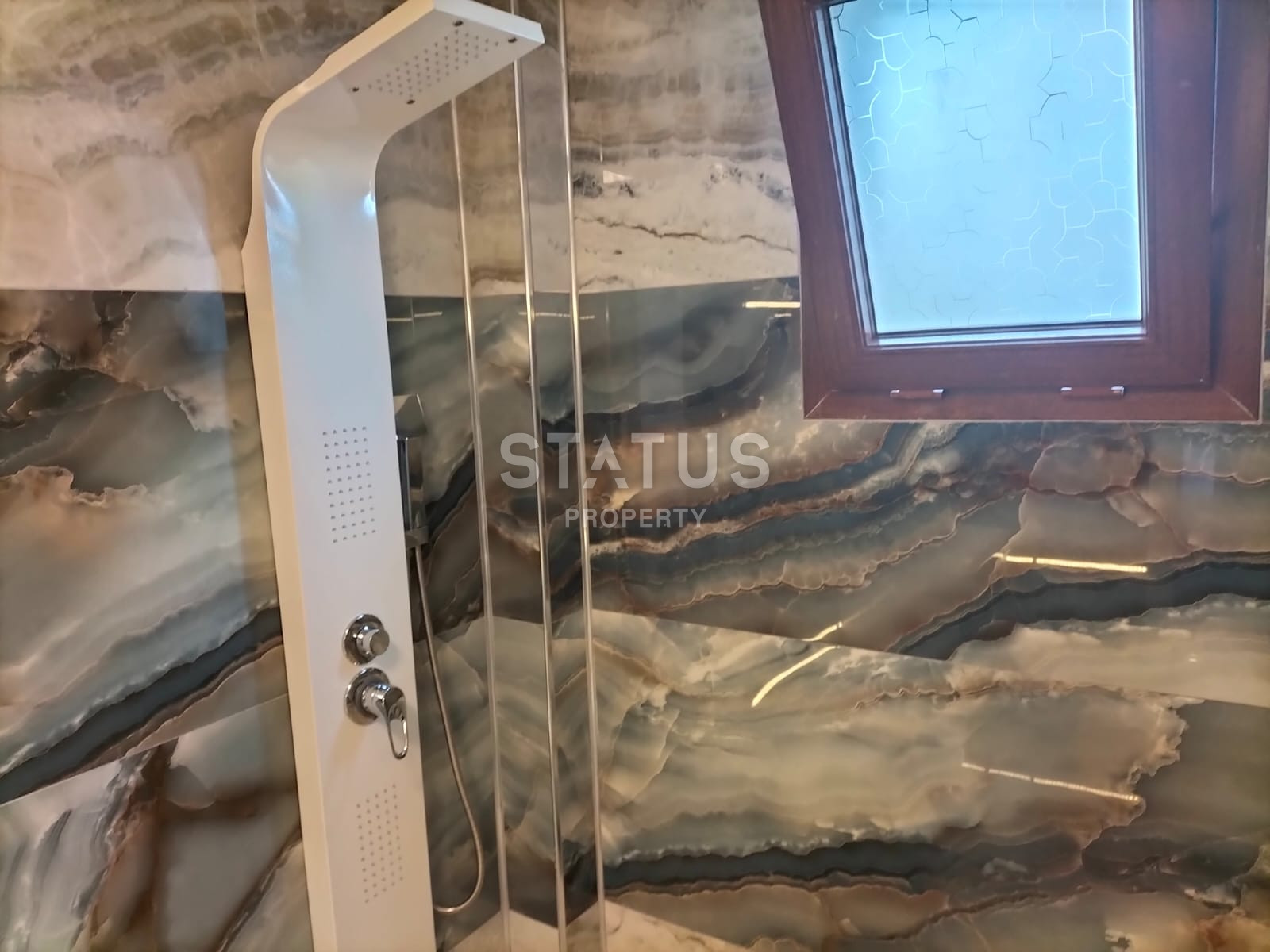 Дуплекс в центральной части Аланьи с видом на море в районе Буюкхасбахче. 140м2 фото 34