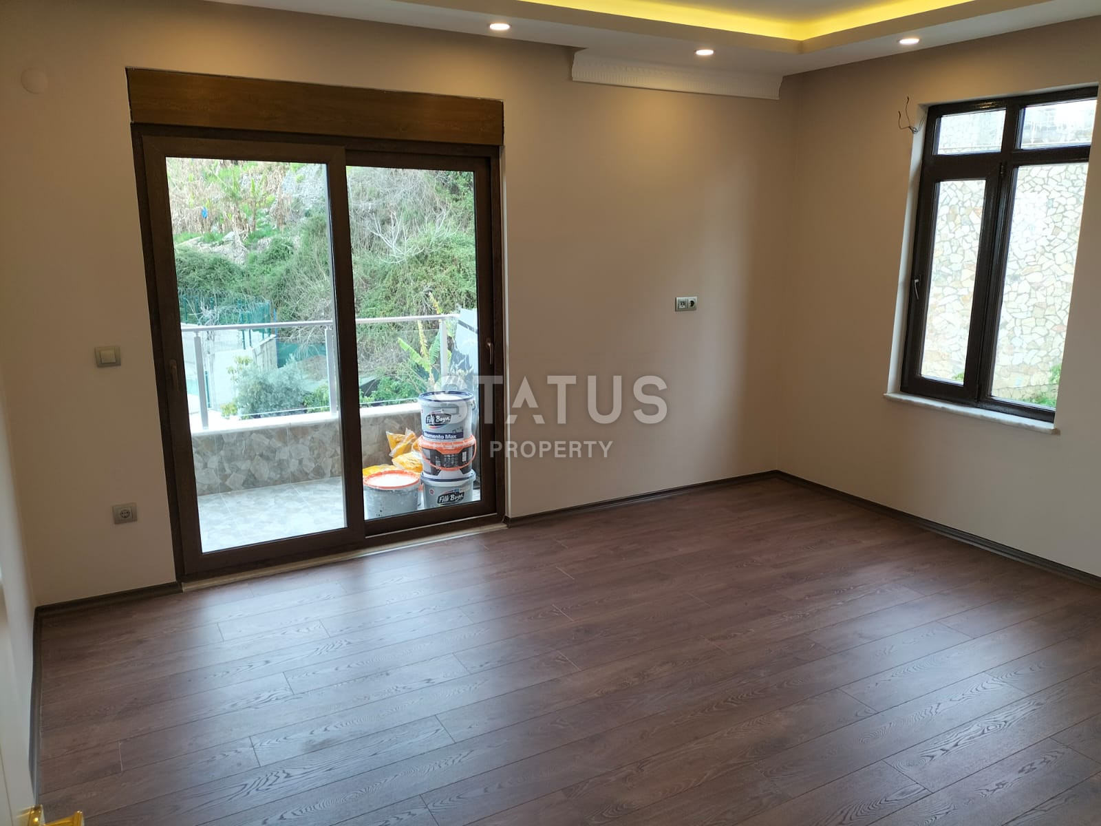 Дуплекс в центральной части Аланьи с видом на море в районе Буюкхасбахче. 140м2 фото 35