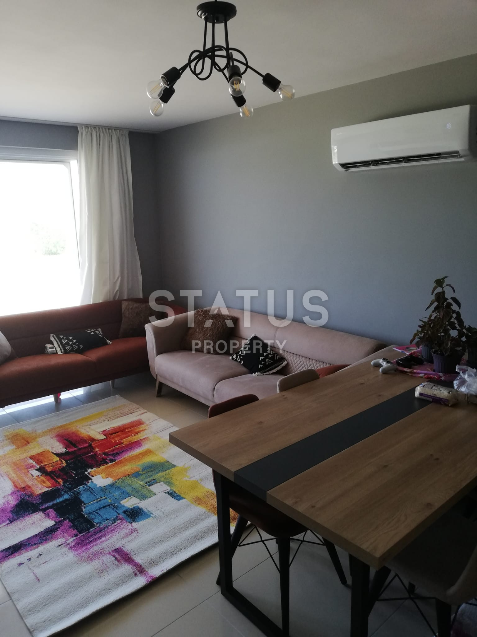 Апартаменты 2+1 в ЖК с инфраструктурой  800м от моря в Дкмитраше. 100м2 фото 4