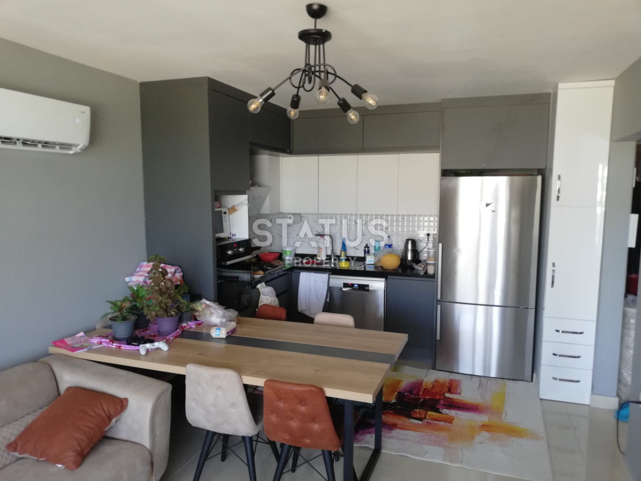 Апартаменты 2+1 в ЖК с инфраструктурой  800м от моря в Дкмитраше. 100м2 фото 5