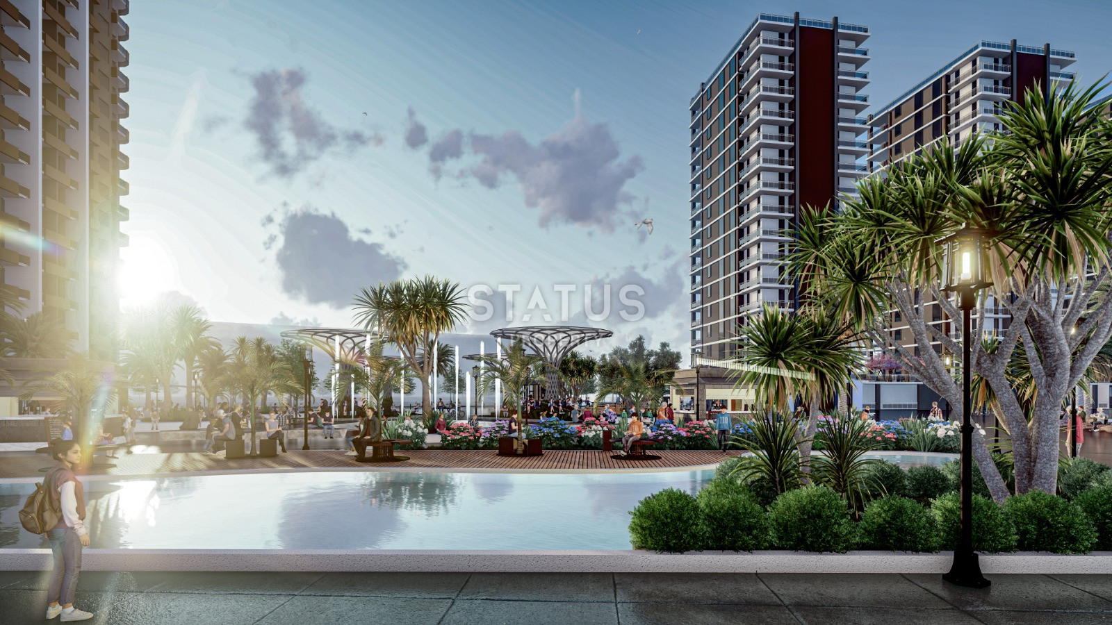 Новый грандиозный проект в Мерсине, 70 - 105 м2 фото 6