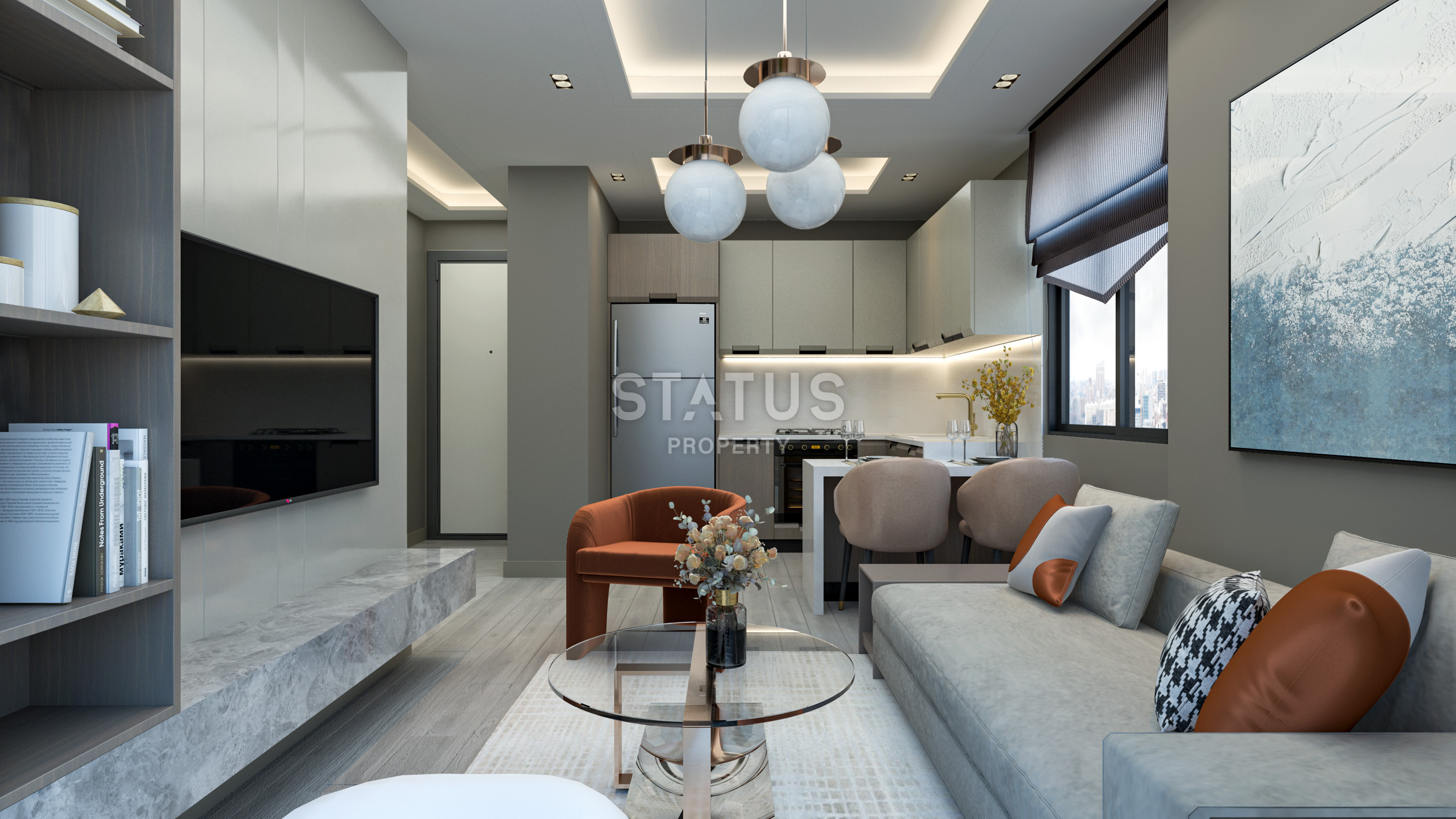 Новый грандиозный проект в Мерсине, 70 - 105 м2 фото 12