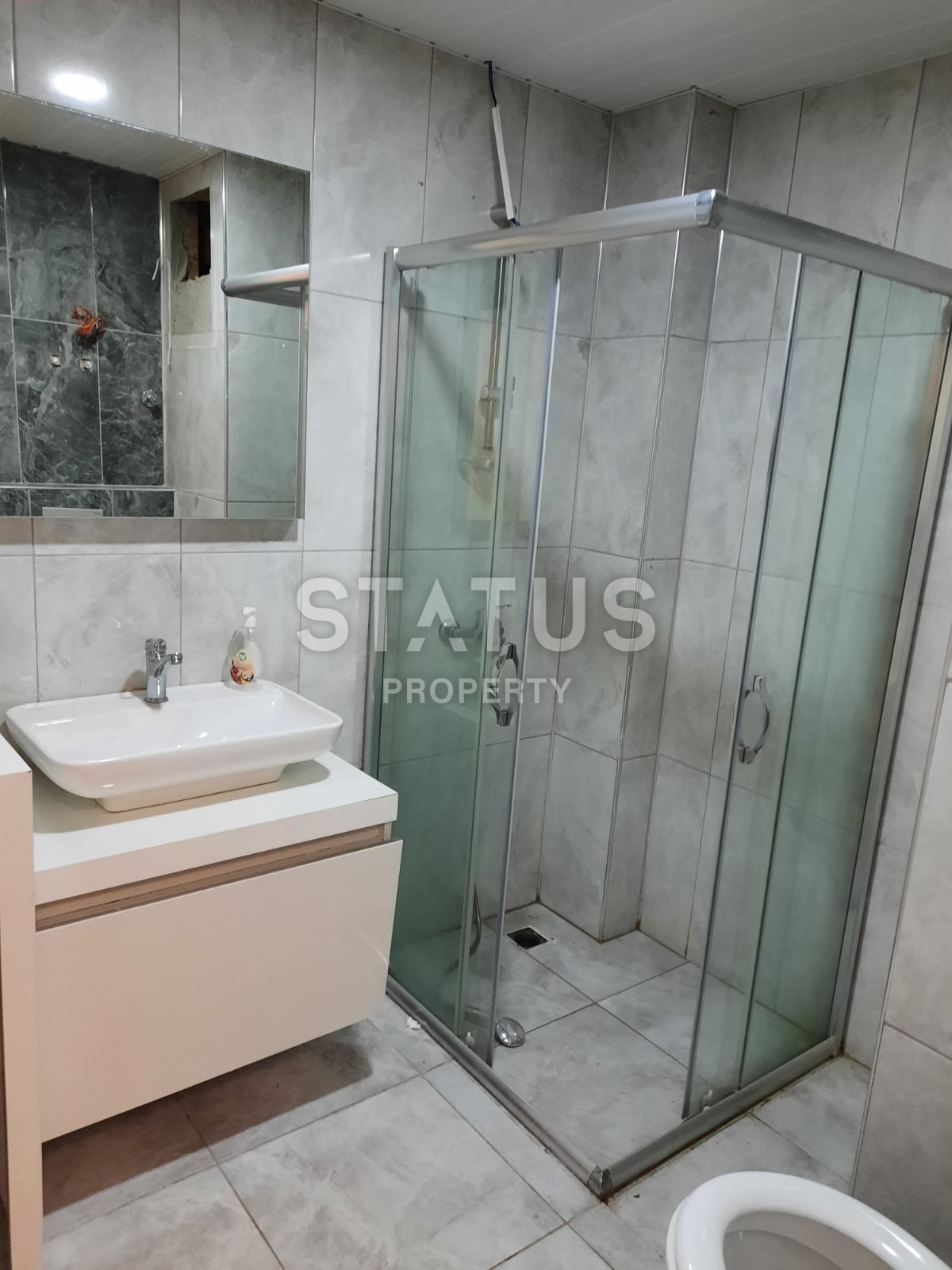 Трёхкомнатная квартира в Махмутларе в новом комплексе в 150м от моря, 95м2 фото 14