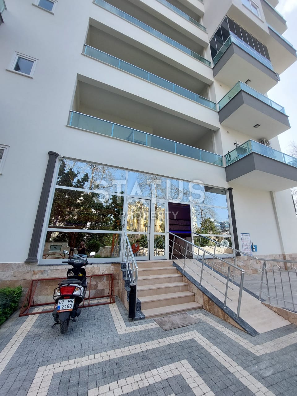 Трёхкомнатная квартира в Махмутларе в новом комплексе в 150м от моря, 95м2 фото 23