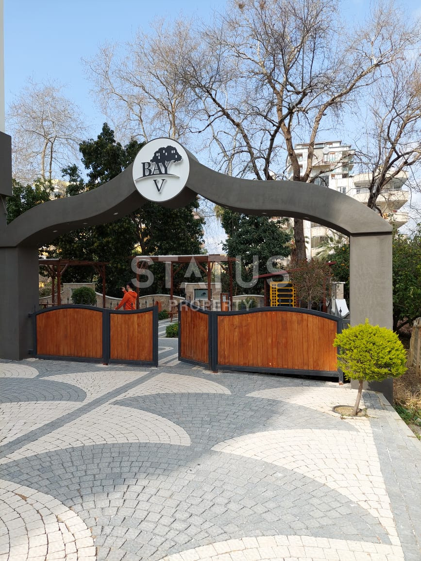 Трёхкомнатная квартира в Махмутларе в новом комплексе в 150м от моря, 95м2 фото 24