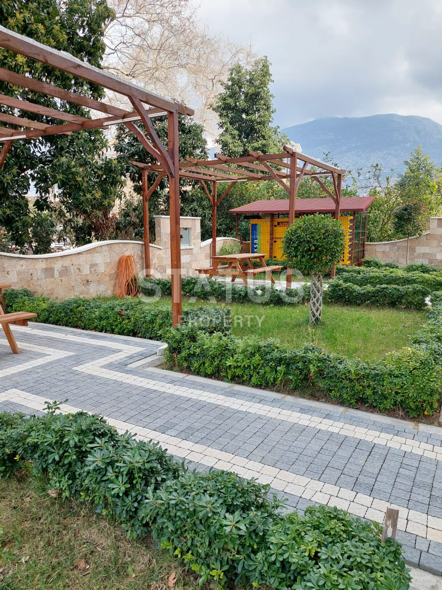 Трёхкомнатная квартира в Махмутларе в новом комплексе в 150м от моря, 95м2 фото 27