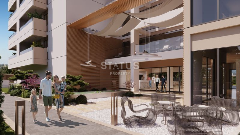 Высококачественный проект премиум класса на стадии карандаша в городе Мерсин от надежного застройщика, 78-124 м2 фото 12