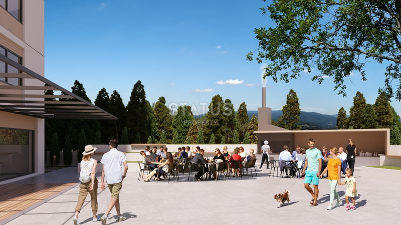 Высококачественный проект премиум класса на стадии карандаша в городе Мерсин от надежного застройщика, 78-124 м2 фото 18