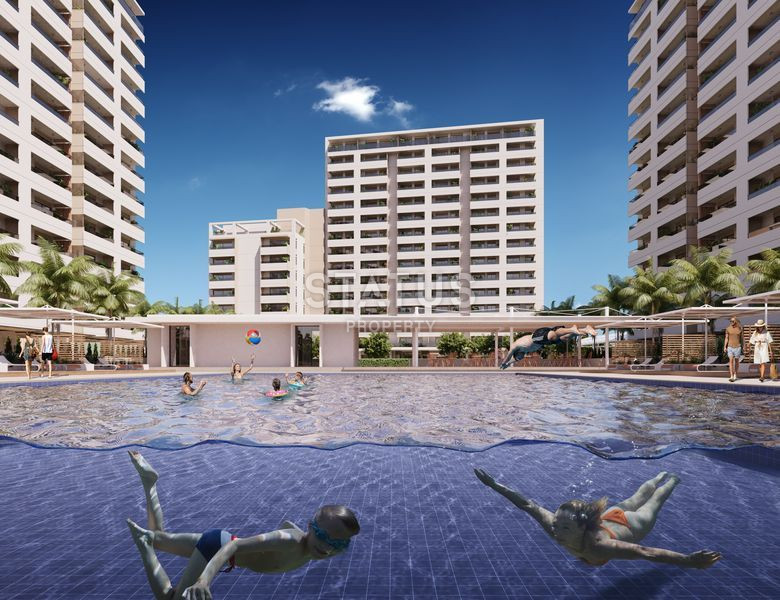 Высококачественный проект премиум класса на стадии карандаша в городе Мерсин от надежного застройщика, 78-124 м2 фото 25