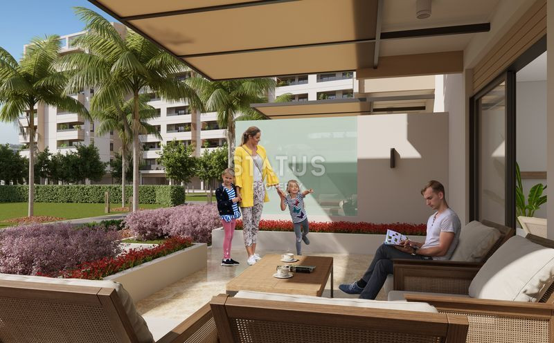 Высококачественный проект премиум класса на стадии карандаша в городе Мерсин от надежного застройщика, 78-124 м2 фото 28