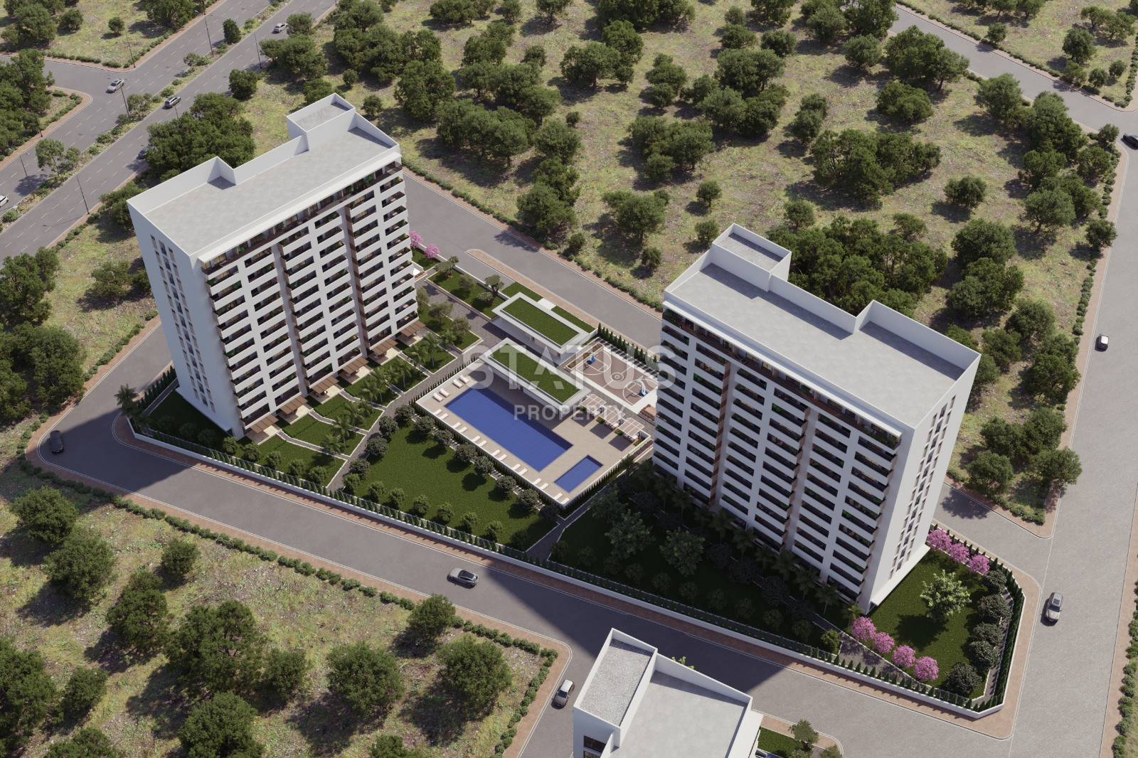 Shared construction project in Mersin from an elite developer, 85 m2 фото 3