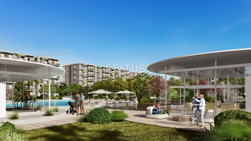 Масштабный проект в городе Мерсин с огромной зеленой территорией от элитного застройщика, 148-251 м2. фото 3