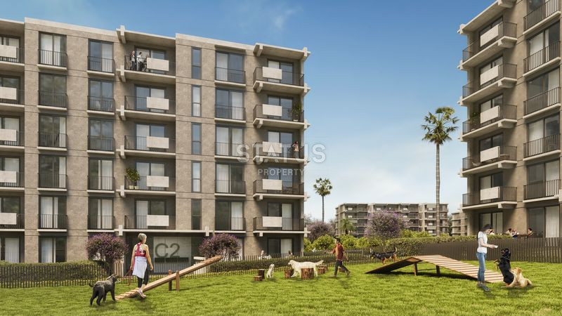 Масштабный проект в городе Мерсин с огромной зеленой территорией от элитного застройщика, 148-251 м2. фото 7