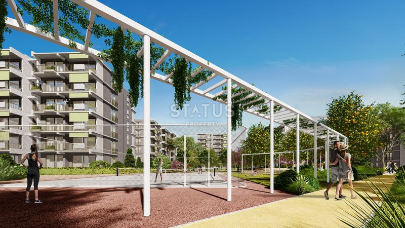 Масштабный проект в городе Мерсин с огромной зеленой территорией от элитного застройщика, 148-251 м2. фото 8