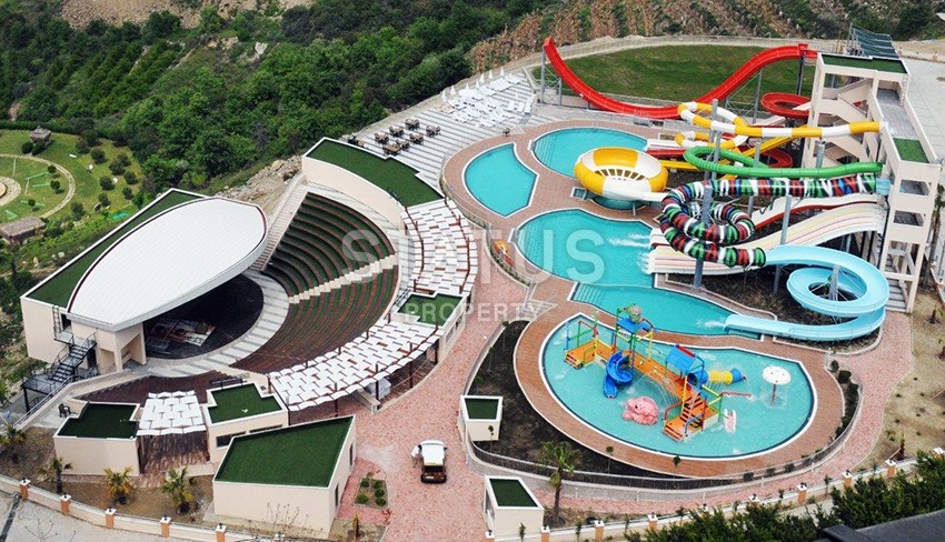 Furnished two-room apartment villa 65 m2 in a complex with infrastructure. фото 16