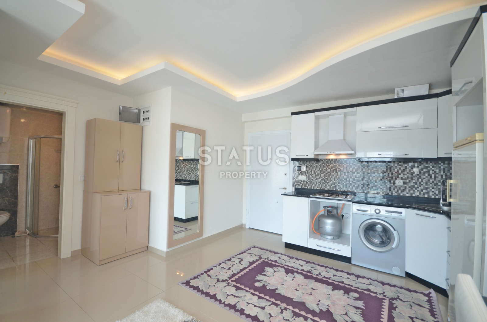 Two-room furnished apartment in the center of Mahmutlar in a residential complex with infrastructure. 60m2 фото 7