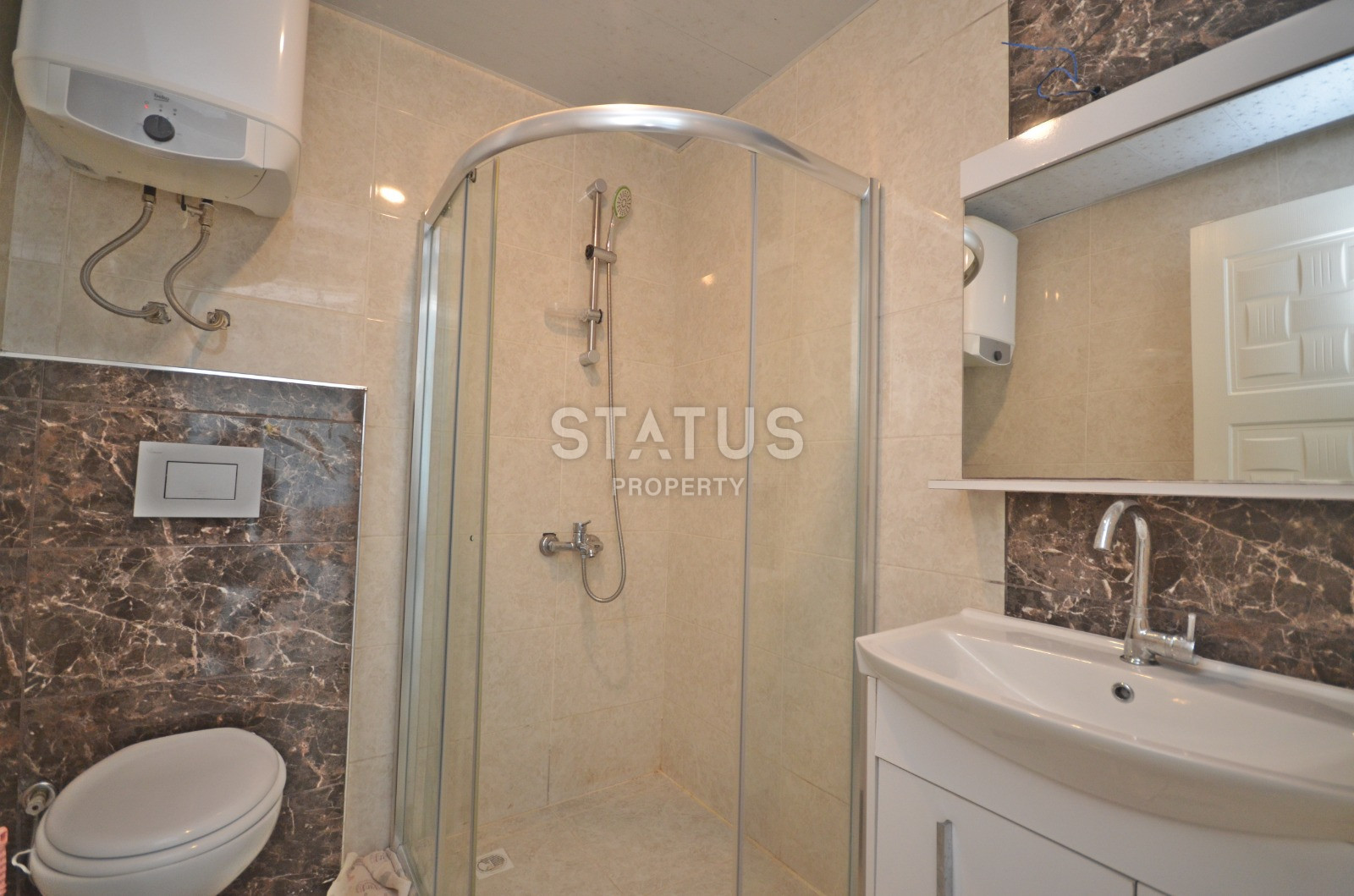 Two-room furnished apartment in the center of Mahmutlar in a residential complex with infrastructure. 60m2 фото 8